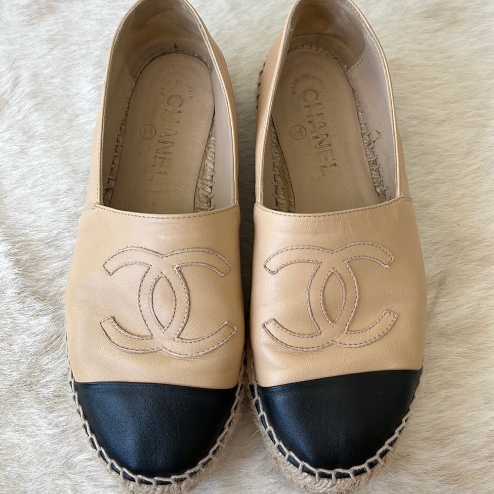 Authentic Chanel espadrilles